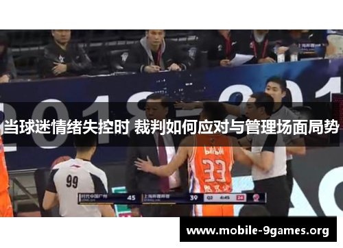 当球迷情绪失控时 裁判如何应对与管理场面局势 当球迷情绪失控时 裁判如何应对与管理场面局势